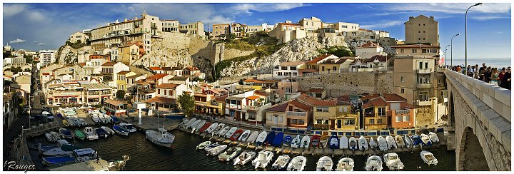 Pano - IMGP5928.jpg - Le vallon des Auffes à Marseille